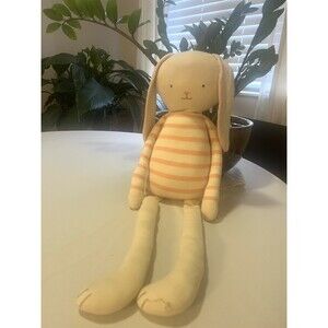 Meri Meri Alfalfa Bunny Rabbit Plush Stuffed Animal Toy collector Easter